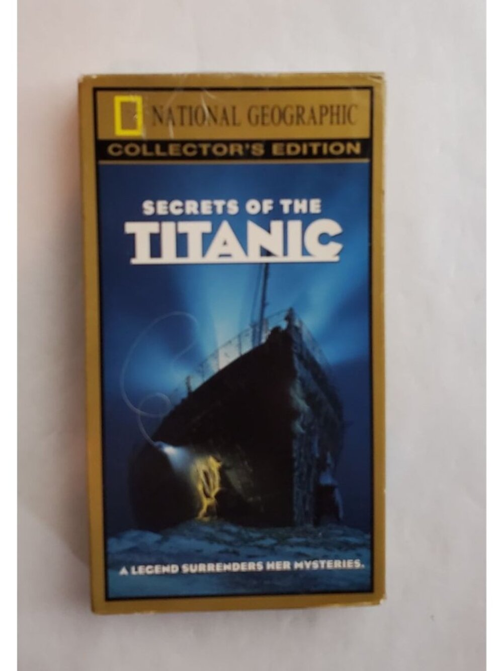 National Geographic Secrets of the Titanic 1997 VHS Collector's Editon